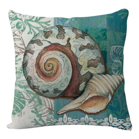 Cushion Covers Sea Turtle Printed Throw Pillow Cases For Home Decor